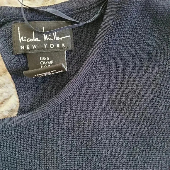 COPY - Nicole Miller Navy Maxi dress - Picture 3 of 16